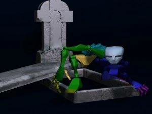 zombie ghoul 3D Model