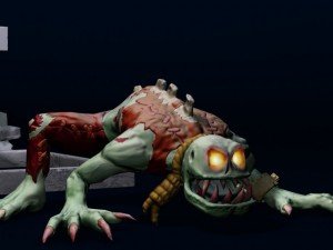 zombie ghoul 3D मॉडल