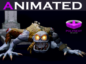 zombie ghoul Model 3D