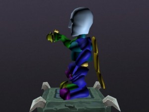 necromancer 3D-Modell