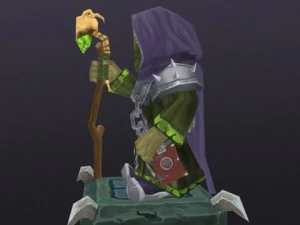 necromancer 3D Model
