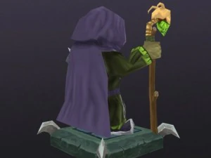 necromancer 3D Model