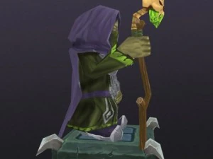 necromancer 3D Model