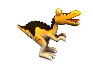 cartoon tyrannosaurus 3D Модель