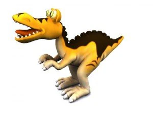 cartoon tyrannosaurus 3D Model