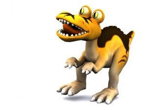 cartoon tyrannosaurus 3D Модель