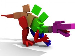 cartoon spinosaurus 3D Model