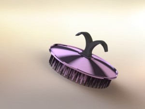 hair comb 3D Print Model