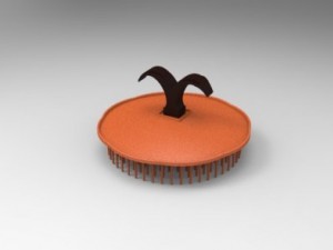 hair comb 3D 프린트 모델