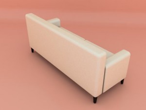 sofa basic 3D 模型