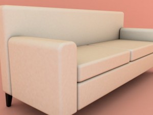 sofa basic 3D 模型