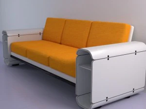 divano obl Modello 3D