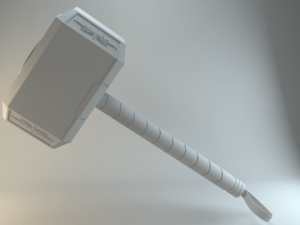 thors hammer Modèle 3D