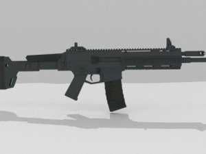 acr assault rifle 3D Model