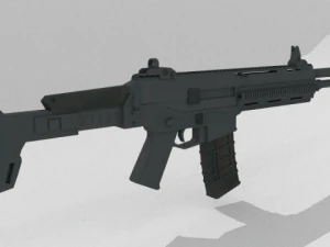 acr assault rifle 3D Model