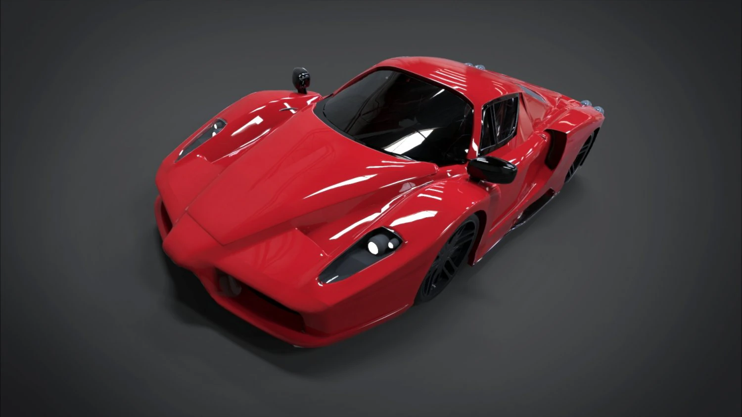ferrari enzo 3D Model .c4d .max .obj .3ds .fbx .stl .blend 