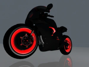 super bicicleta Modelo 3D