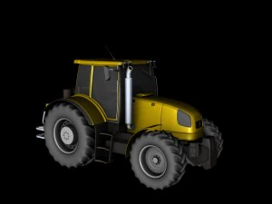 拖拉机 3D 模型