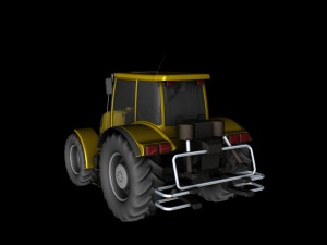 tractor Modèle 3D