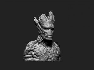 groot Modello 3D