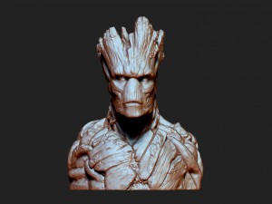 groot 3D 모델