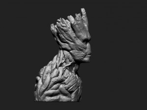 groot 3D 모델