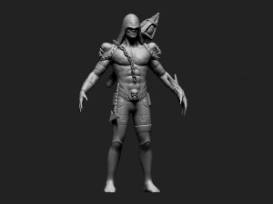warrior Modello 3D