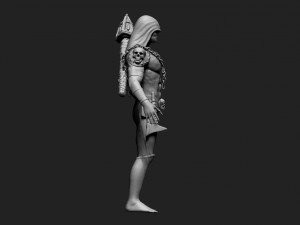 warrior Modèle 3D