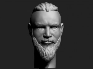 ragnar vikings Modello 3D