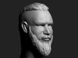 ragnar vikings 3D Model