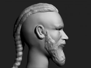 ragnar vikings 3D Model
