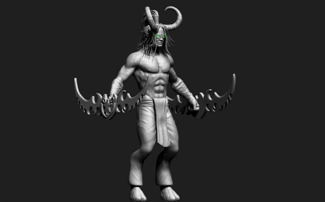 illidan 3D मॉडल .c4d .max .obj .3ds .fbx .stl .blend 