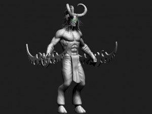 illidan Modello 3D