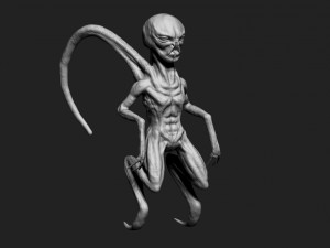 alien Modello 3D