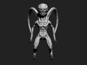 alien Model 3D