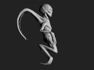 alien Model 3D