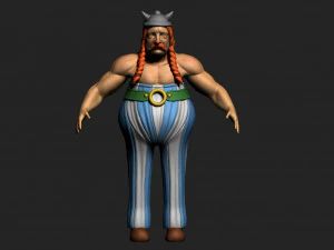 obelix Modelo 3D