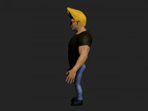 johnny bravo 3D Model