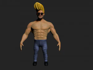 johnny bravo 3D Model
