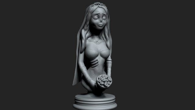 corpse bride Modelo 3D .c4d .max .obj .3ds .fbx .stl .blend