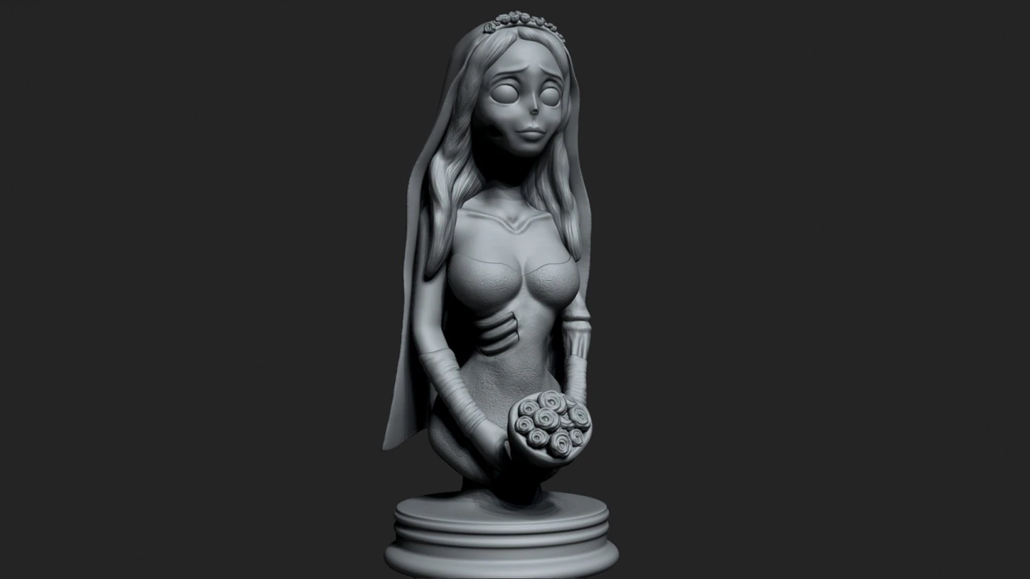 corpse bride 3D Model .c4d .max .obj .3ds .fbx .stl .blend