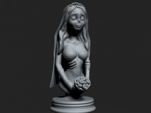 corpse bride Modello 3D