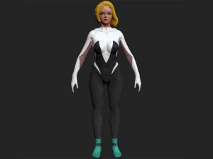 örümcek gwen 3D Model