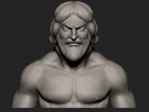 ज़ीउस 3D मॉडल