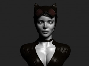 cat woman Modello 3D