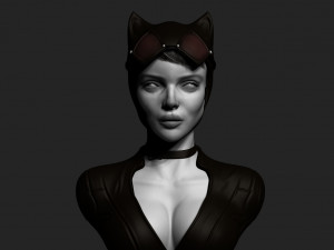 cat woman Modèle 3D