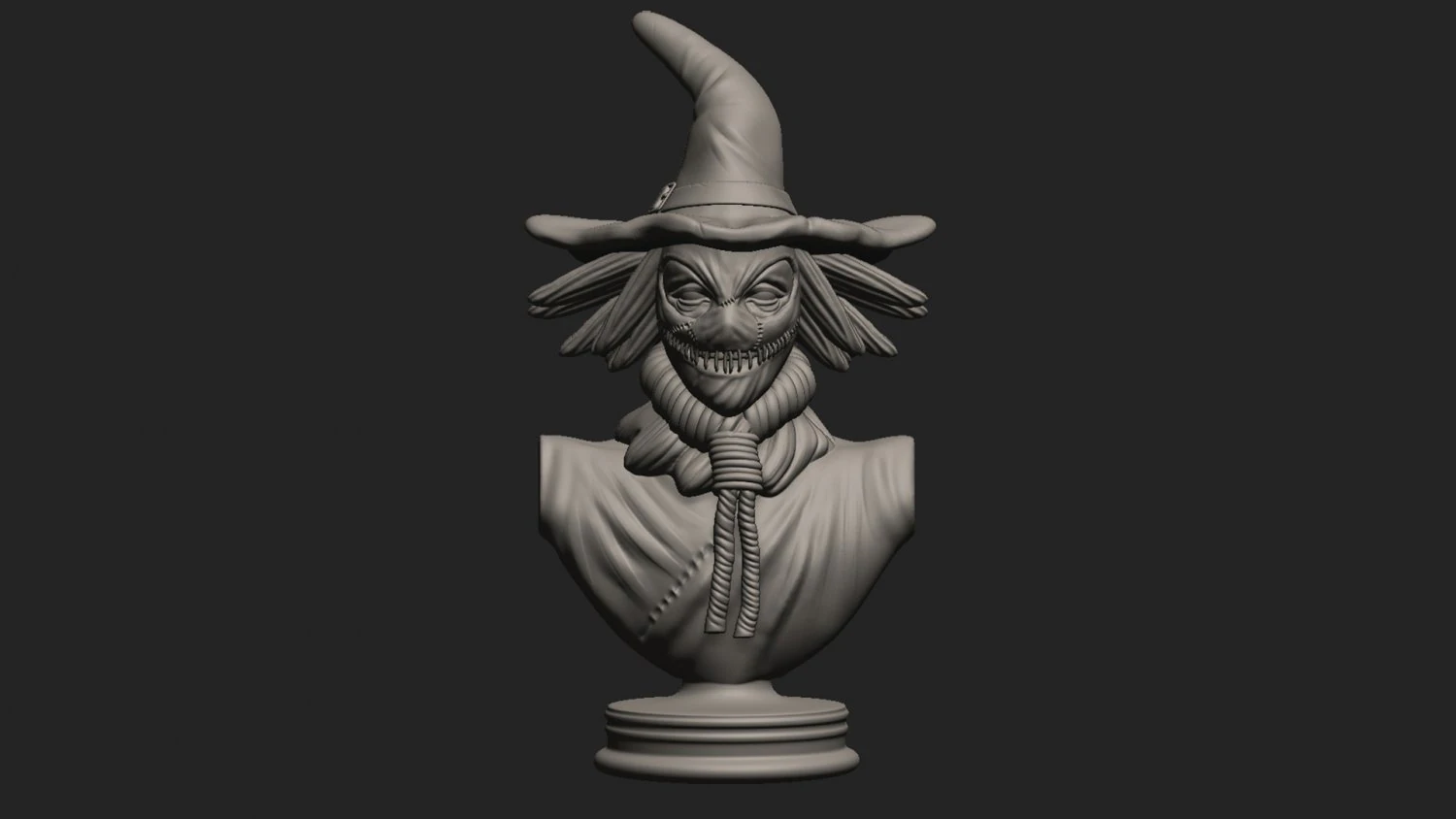 Scarecrow 3D Model .c4d .max .obj .3ds .fbx .stl .blend 