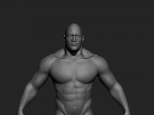 Adam Hitam Model 3D