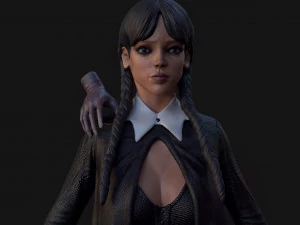 Wednesday 3D Model