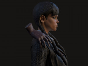 Wednesday Modelo 3D
